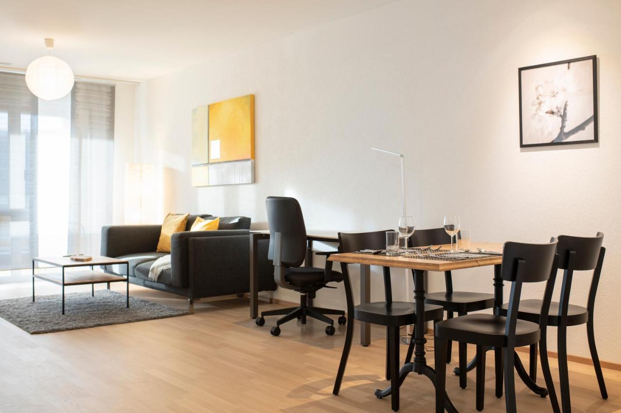 Senevita Dorfmatt Ferienwohnungen Und Apartments Münsingen Exteriör bild