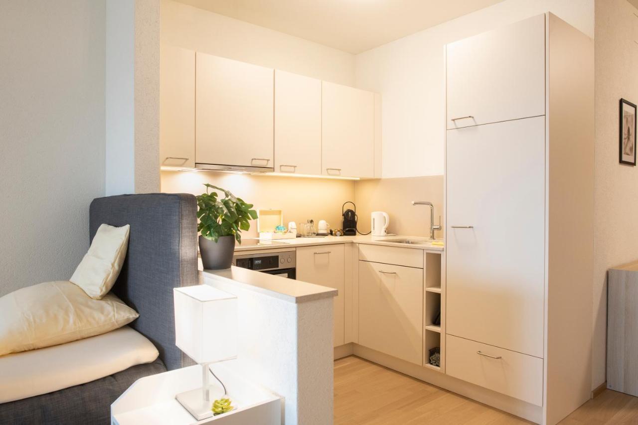 Senevita Dorfmatt Ferienwohnungen Und Apartments Münsingen Exteriör bild