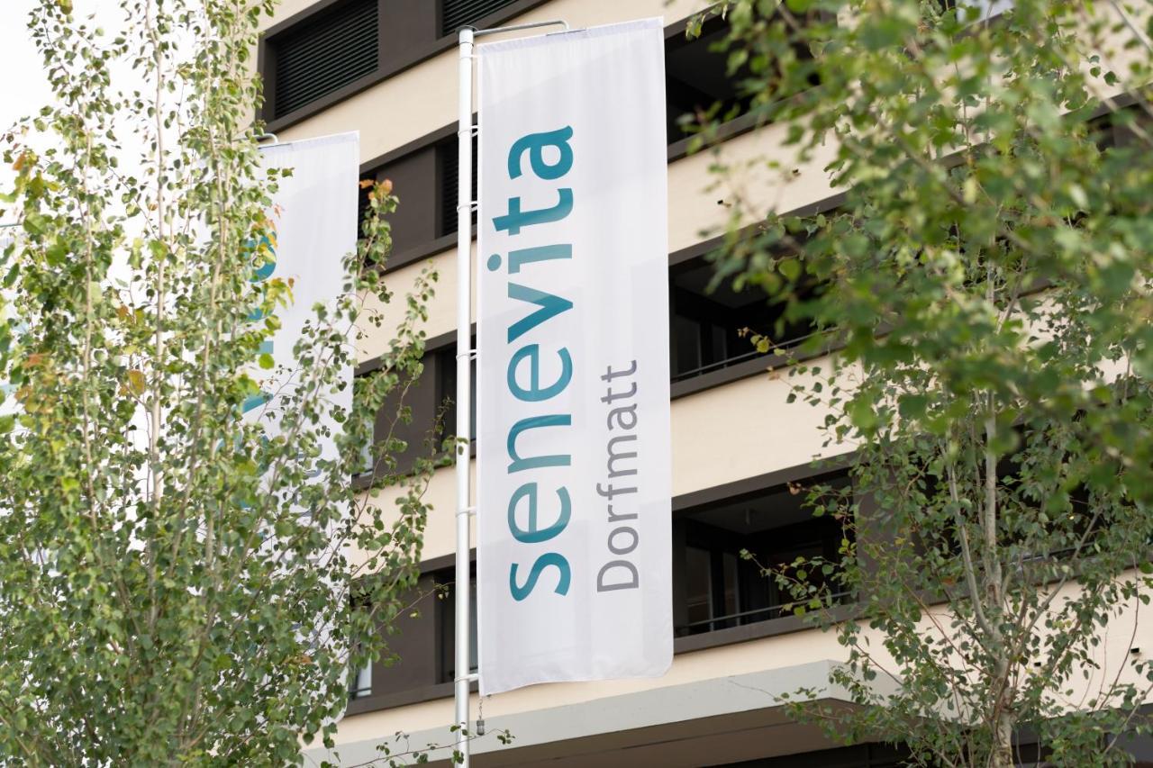 Senevita Dorfmatt Ferienwohnungen Und Apartments Münsingen Exteriör bild